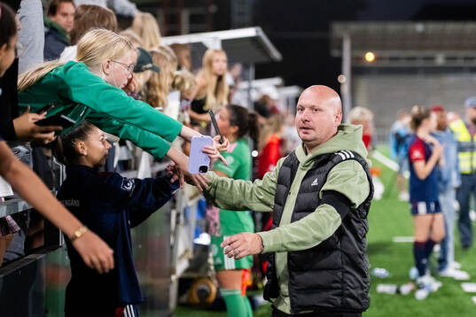 FC Rosengårds tränare Joel Kjetselberg