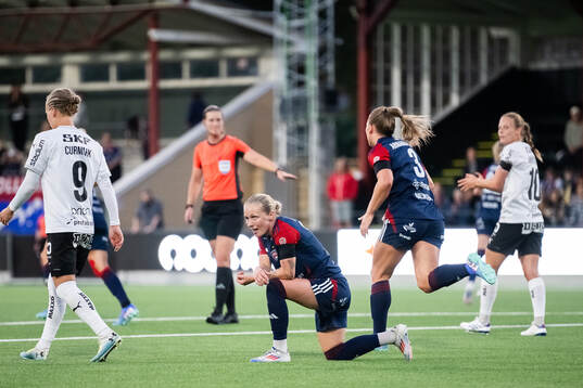 FC Rosengårds Emilia Larsson deppar