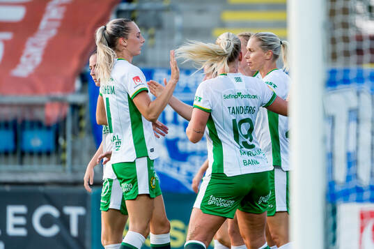 Hammarbys Jonna Andersson jublar