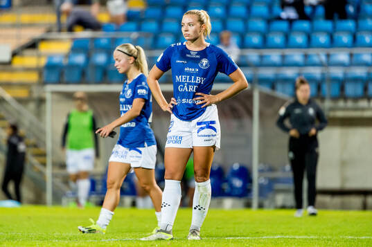 Trelleborgs Amanda Olsson deppar