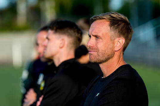 Hammarbys tränare Martin Sjögren