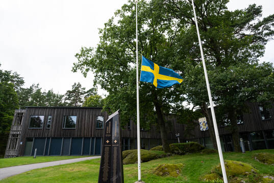 IFK Göteborg flaggar på halv stång