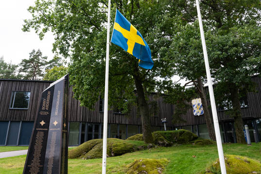 IFK Göteborg flaggar på halv stång