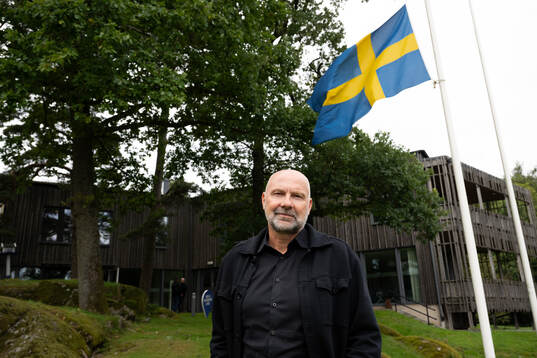 IFK Göteborgs klubbdirektör Håkan Mild utanför