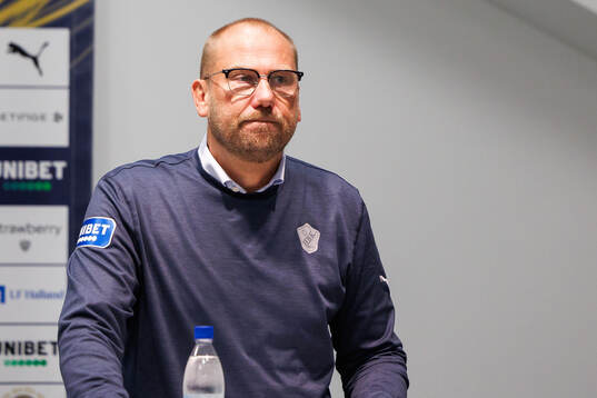 Halmstads tränare Magnus Haglund