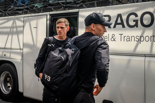 Søren Rieks and Jens Stryger Larsen of Malmö FF