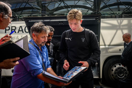 Nils Zätterström of Malmö FF
