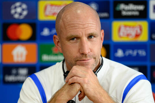 Bläddra bland fler bilder av Football, UEFA Champions League, Play-Off, Malmö FF, Press Conference