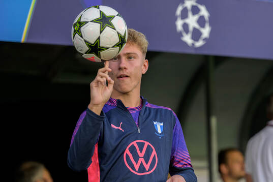 Hugo Bolin of Malmö FF