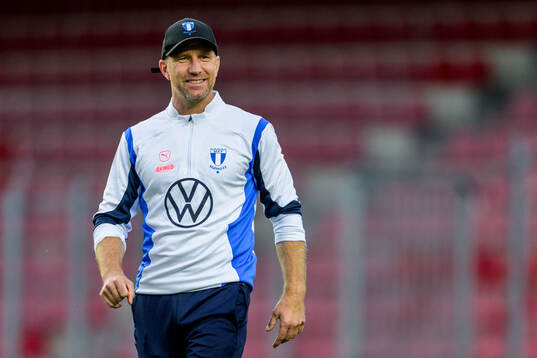 Head coach Henrik Rydström of Malmö FF