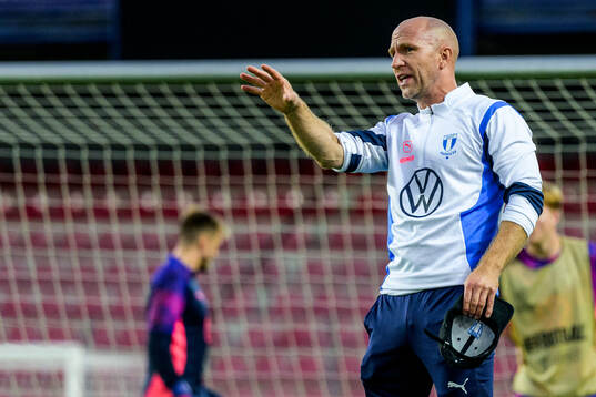 Head coach Henrik Rydström of Malmö FF