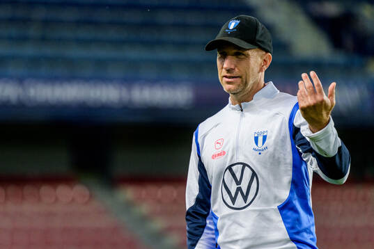 Head coach Henrik Rydström of Malmö FF
