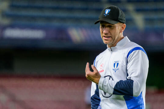 Head coach Henrik Rydström of Malmö FF