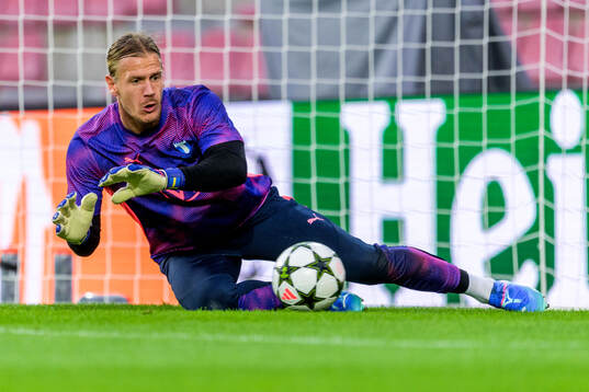 Goalkeeper Johan Dahlin of Malmö FF