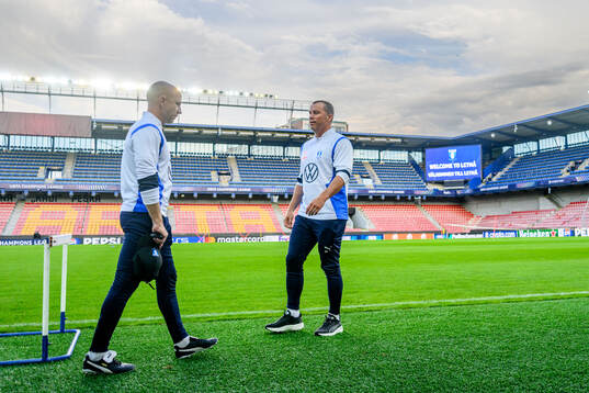 Head coach Henrik Rydström and Sports director Daniel