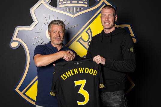 AIKs sportchef Thomas Berntsen och Thomas Isherwood