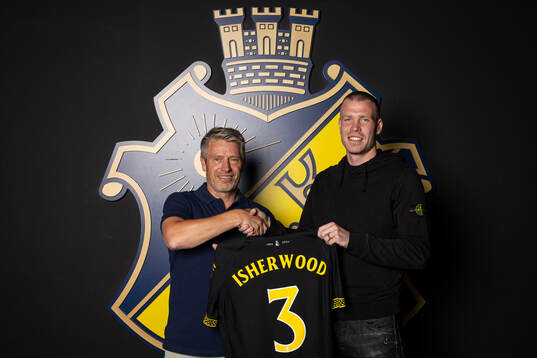AIKs sportchef Thomas Berntsen och Thomas Isherwood