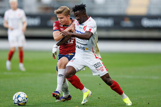 Örgrytes Isak Dahlqvist och Degerfors Mamadouba Diaby