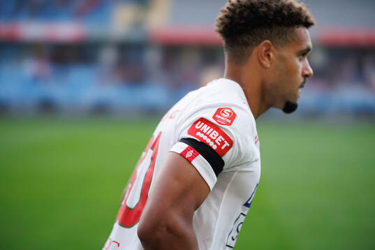 Degerfors Bernardo Gil Coutinho Morgado med sorgband