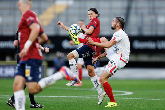 Örgrytes Charlie Vindehall och Degerfors Dijan Vukojevic