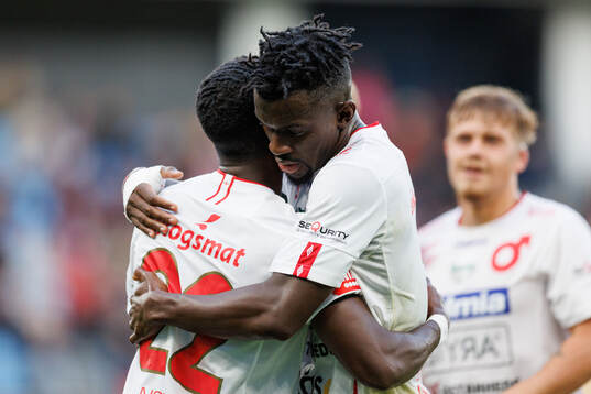 Degerfors Nahom Girmai Netabay jublar