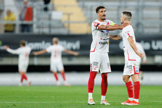 Degerfors Bernardo Gil Coutinho Morgado och Carlos Moros