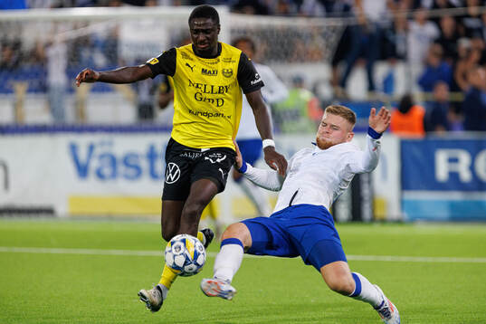 Mjällbys Seedy Imam Jagne och IFK Norrköpings Dino