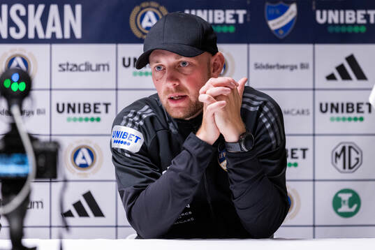 IFK Norrköpings assisterande tränare Fredrik Landén på