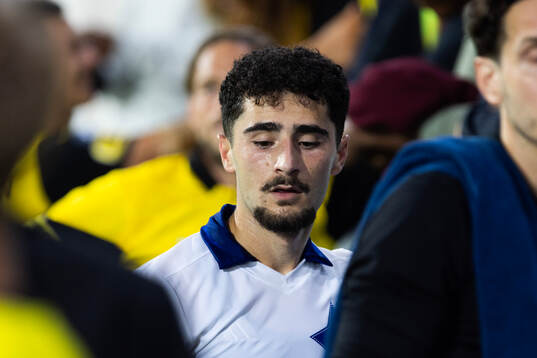 IFK Norrköpings Ismet Lushaku deppar