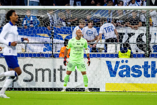 Mjällbys målvakt Alexander Lundin