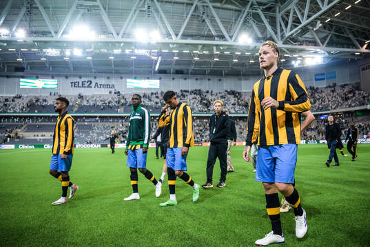 Hammarbys Victor Eriksson deppar