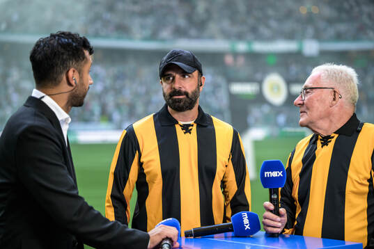Kennedy Bakircioglu och Kenneth Ohlsson, före detta