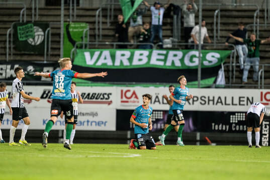 Varbergs Olle Edlund jublar