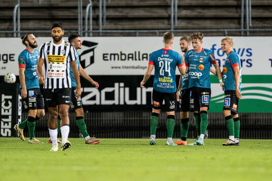 Varbergs Alexander Johansson jublar