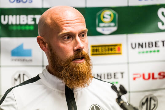 Landskronas tränare Max Mölder