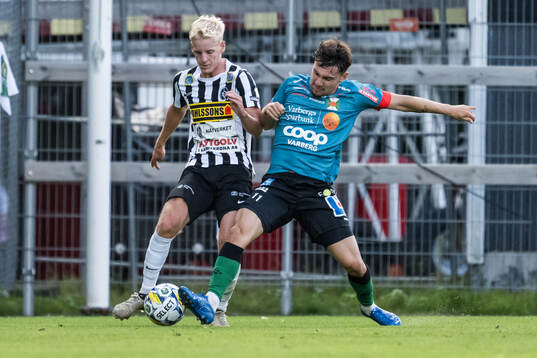 Landskronas Emil Lindman och Varbergs Isak Bjerkebo