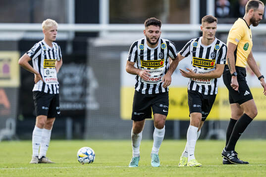 Landskronas Edi Sylisufaj och Robin Dzabic
