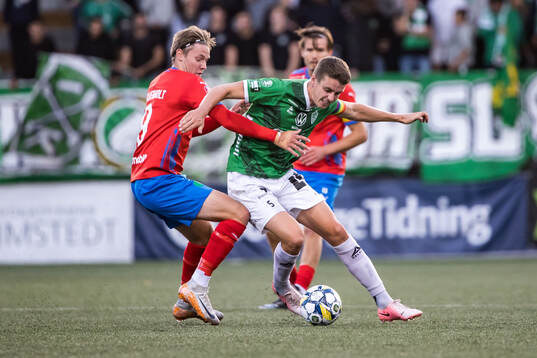 Helsingborgs Taylor Silverholt och Brages Oskar Ågren