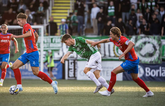 Brages Gustav Berggren och Helsingborgs Thomas Pauck Rogne