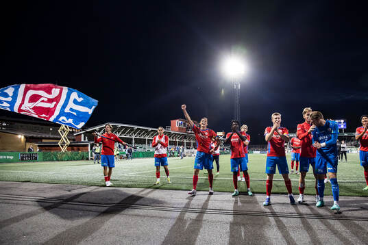 Helsingborg spelar jublar