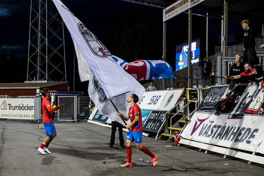 Helsingborgs Jon Birkfeldt jublar