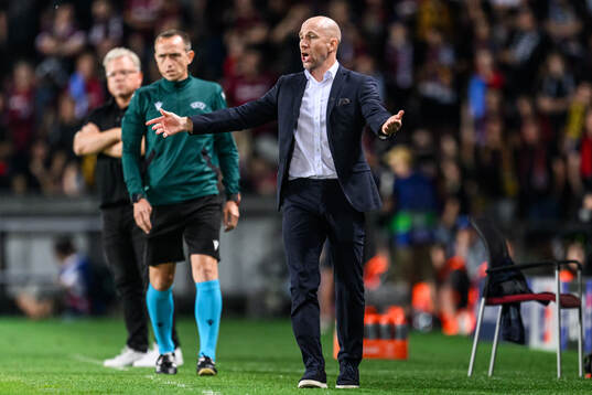 Head coach Henrik Rydström of Malmö FF