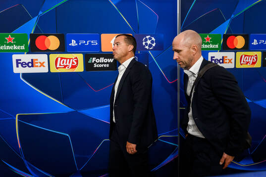 Sports director Daniel Andersson and Head coach Henrik
