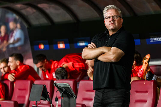 Head coach Lars Friis of Sparta Prag