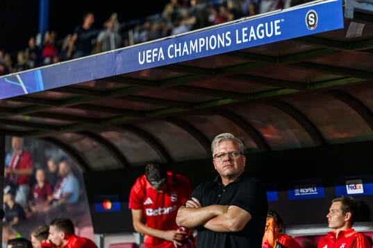 Head coach Lars Friis of Sparta Prag