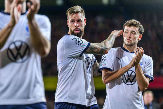 Pontus Jansson and Colin Rösler of Malmö FF looks dejected