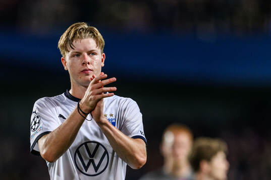 Gabriel Busanello of Malmö FF looks dejected