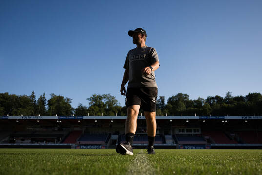 Head coach Pål Arne Johansen of Häcken