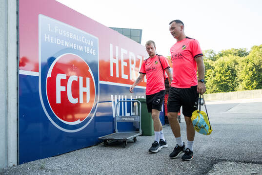 Simon Gustafson and Even Hovland of Häcken