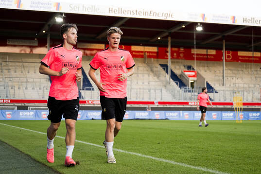 Lars Olden Larsen and Ben Engdahl of Häcken
